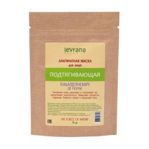 LEVRANA, Альгинатная маска для лица «Подтягивающая», 30 гр