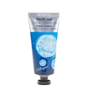FARMSTAY, Укрепляющий крем для рук с коллагеном Visible Difference Collagen Hand Cream, 100 г