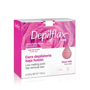 DEPILFLAX, Воск горячий в брикетах Розовый, 500 гр