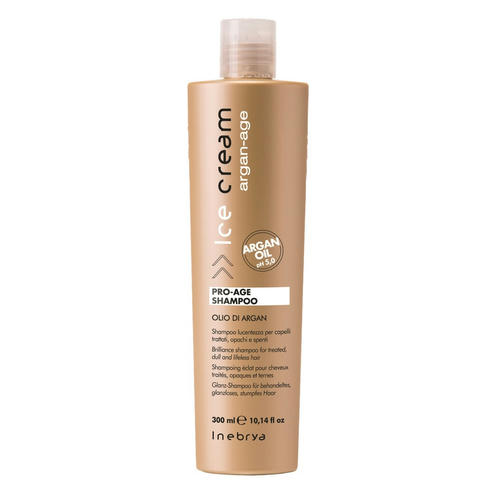 INEBRYA, Шампунь для волос оживляющий с маслом арганы Pro-Age Shampoo Argan Age, 300 мл