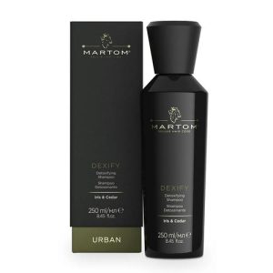 MARTOM, Детокс-шампунь для кожи головы и волос Ирис & Кедр Dexify Anthology Hair Care, 250 мл