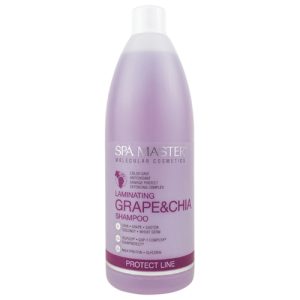 SPA MASTER, Ламинирующий шампунь для защиты волос с виноградом и чиа Protect Grape & Chia Line, 970 мл