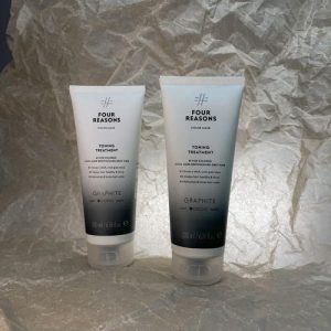 FOUR REASONS, Набор FOUR REASONS Color Mask Тонирующая маска для поддержания цвета окрашенных волос Graphite Графит, 200 мл (2 шт)