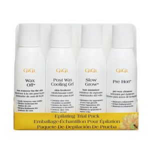 GIGI, Пробный набор средств применяемых до/после эпиляции Epilating Trial Pack, 4*59 мл