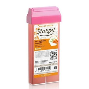 STARPIL, Воск в картридже Морковь (средней плотности), 110 гр