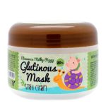 ELIZAVECCA, Крем с муцином улитки Glutinous Mask 80% Snail Cream, 100 гр