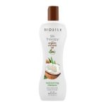 BIOSILK, Увлажняющий шампунь SILK THERAPY Organic Coconut Oil, 355мл