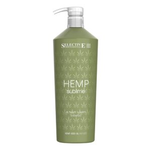 SELECTIVE, Шампунь увлажняющий для сухих и поврежденных волос Hemp Sublime, 1000 мл