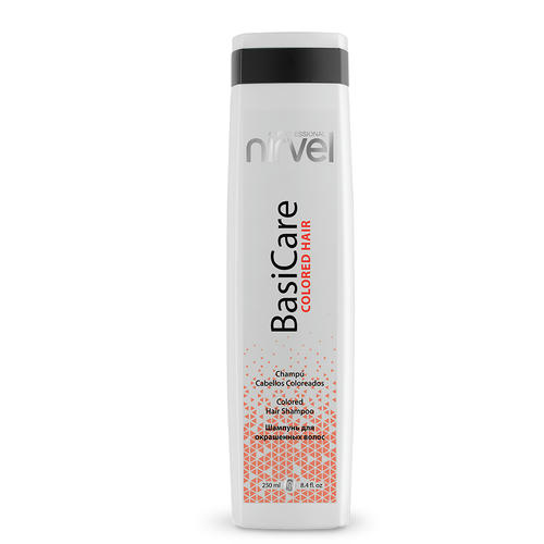 NIRVEL, Шампунь для окрашенных волос Colored Hair Shampoo BasiCare, 250 мл