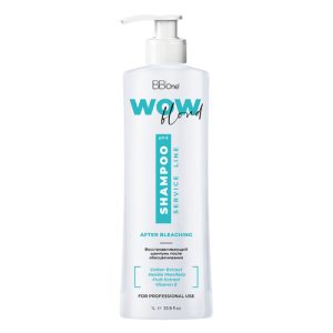 BB ONE, Шампунь для волос WOW Blond Shampoo After Bleaching, 1000 мл