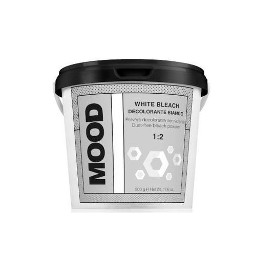 MOOD, Порошок для волос обесцвечивающий белый White Bleach, 500 г