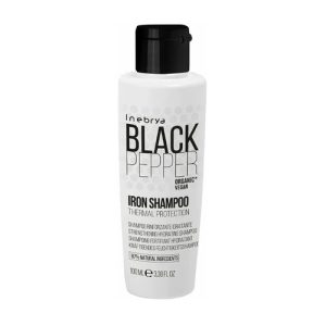 INEBRYA, Шампунь для укрепления структуры волос увлажняющий Strengthening Hydrating Shampoo Black Pepper, 100 мл