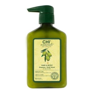 CHI, Шампунь для волос и тела Olive Organics Hair and Body Shampoo Body Wash, 340 мл
