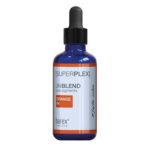 BAREX, Концентрированные пигменты для прямого окрашивания Uniblend Pure Pigments Superplex #4 Orange, 50 мл