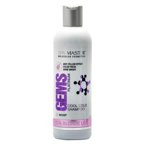 SPA MASTER, Тонирующий шампунь платиновый жемчуг с антижелтым эффектом Anti-Yellow, 330 мл