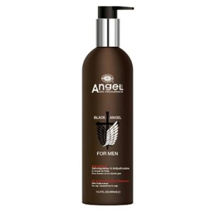 ANGEL, Шампунь от перхоти с экстрактом перилл и можжевельника Black Angel, 400 мл