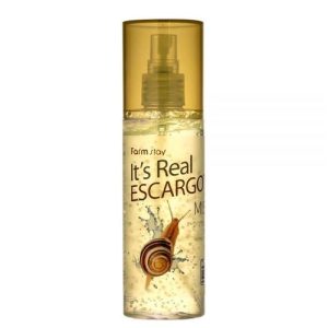 FARMSTAY, Увлажняющий мист-гель с муцином улитки It’s Real Escargot Gel Mist, 120 мл
