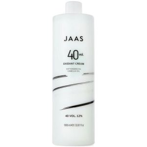 JAAS, Крем окисляющий с маслом семян хлопка и камелии 12% Oxidant Cream 40 Vol, 1000 мл