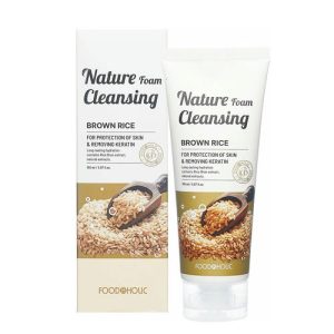 FOODAHOLIC, Увлажняющая пенка для умывания с экстрактом коричневого риса, 150 мл