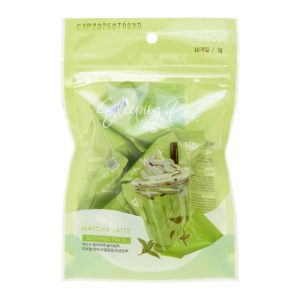 MEDB, Ночная маска для лица с экстрактами матча и молочного протеина Matcha Latte Sleeping Pack, 10шт*3 гр
