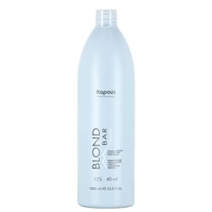KAPOUS, Кремообразная окислительная эмульсия Blond Cremoxon с экстрактом жемчуга 12%, 1000 мл