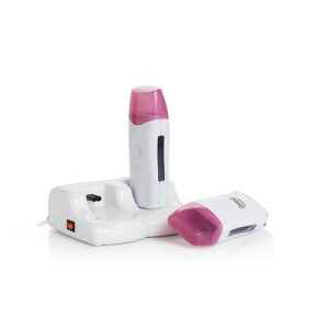 STARPIL, Комплект: 2 нагревателя для воска в картридже с базой, 1 шт