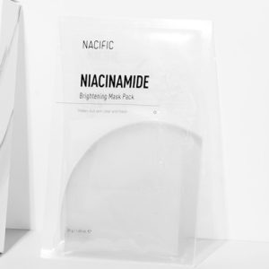 Nacific Тканевая маска для эффекта сияния кожи NIACINAMIDE Brightening Mask Pack 30гр