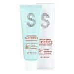 Be The Skin Солнцезащитный крем Sebum Zero Aloerice Vegan Sun Cream 50мл SPF 50+/PA++++