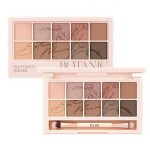 CLIO Палетка теней с кисточкой _NEW_ PRO EYE PALETTE No.09 (Botanic Mavve)