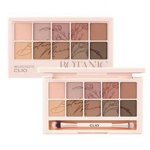 CLIO Палетка теней с кисточкой _NEW_ PRO EYE PALETTE No.09 (Botanic Mavve)