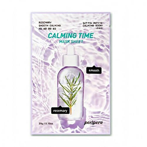 peripera Успокаивающая маска Time Sheet 03 Rosemary Smooth Calming