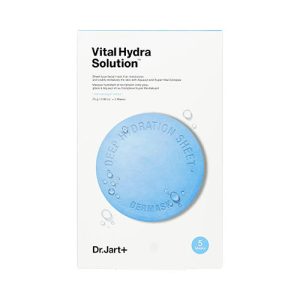DR.JART+ Увлажняющая маска Dermask Water Jet Vital Hydra Solution 5шт (25гр x 5)