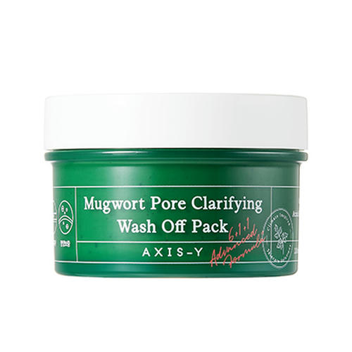 AXIS-Y Глиняная маска для проблемной кожи Mugwort Pore Clarifying Wash Off Pack 100мл