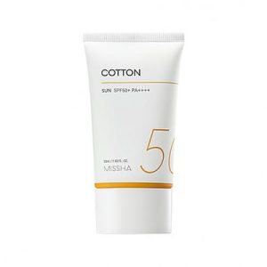 Missha All Around Safe Block Cotton Sun 50 мл (SPF50+ PA++++)