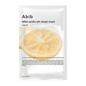 Abib Маска для ровного тона с юдзу Mild Acidic pH Sheet Mask Yuja Fit