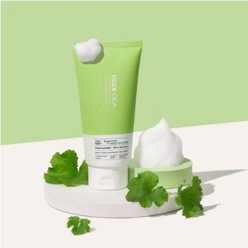 It's Skin Очищающая пенка Tiger Cica Green Chill Down 300мл — изображение 2