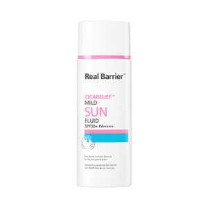Real Barrier Солнцезащитный крем Cicarelief MILD SUN FLUID SPF50 PA++++55мл