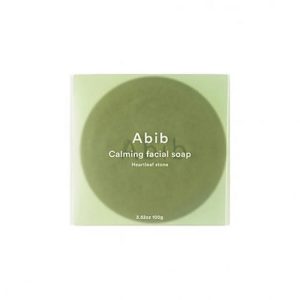 Abib Твердое мыло для умывания с успокаивающим действием Успокаивающее мыло для лица Heartleaf Stone 100гр