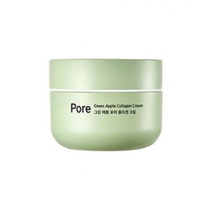 Milk Touch Омолаживающий крем для ухода за порами Green Apple Pore Collagen Cream 50мл