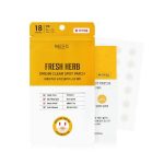 Nacific Патчи из воспоминаний Fresh Herb Origin Clear Spot Patch 18шт (10мм*9/12мм*9)