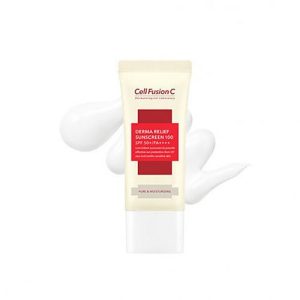 Cell Fusion C Солнцезащитный крем Derma Relief Sunscreen SPF50+/PA++++ 50мл
