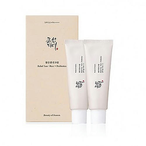 BEAUTY OF JOSEON Набор солнцезащитных кремов Relief Sun : Rice + Probiotics Set (50мл*2шт)