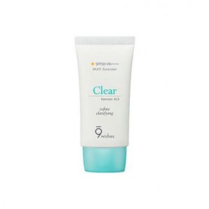9wishes Солнцезащитный крем Dermatic Clear Sunscreen 50мл