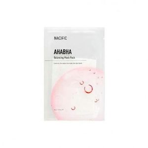 Nacific Тканевая маска с кислотами AHABHA Balancing Mask Pack 30гр