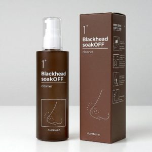 NUMBUZIN Средство для очищения чёрных точек No.1 Blackhead soak OFF clean 150мл