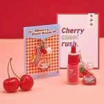 Peripera Набор тинт и брелок Ink Airy Velvet 018 Cherry Punch + Keyring Set