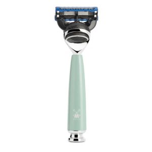 Бритва MUEHLE RYTMO, Fusion, смола мятного цвета