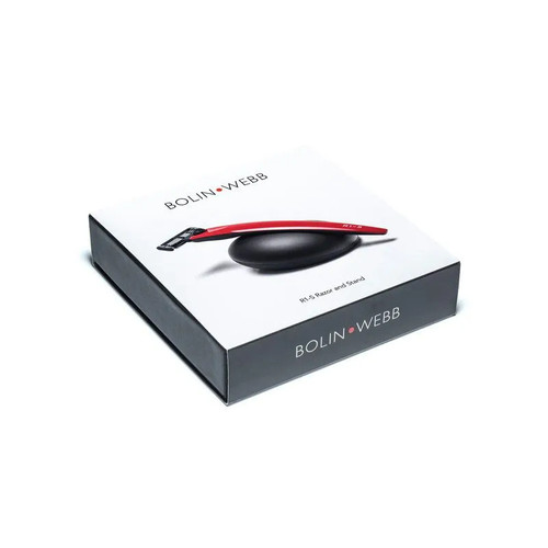 Набор Bolin Webb R1, бритва R1-S красная, подставка R1 черная — изображение 2