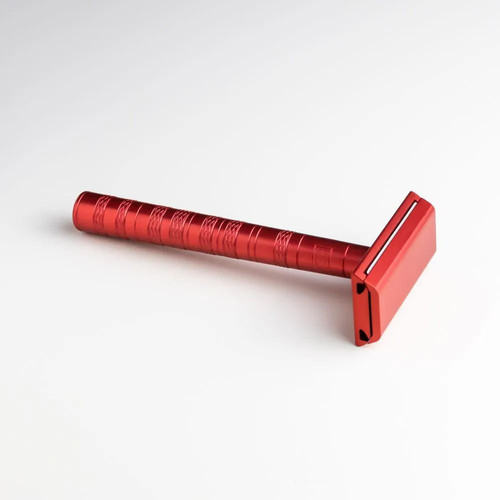 Т-образная бритва Henson Shaving AL13, красная, Mild — изображение 2