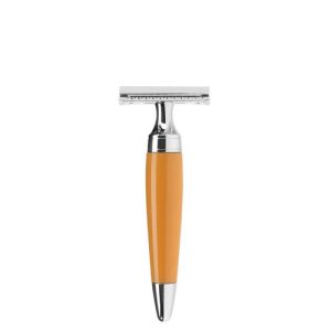 Т-образная бритва MUEHLE STYLO, смола, цвет карамели